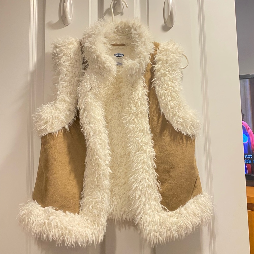 Fuzzy vest